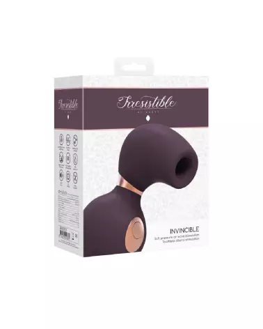 Image du stimulateur clitoridien Invincible Air Pulse Vibrator par Irresistible by Shots-2