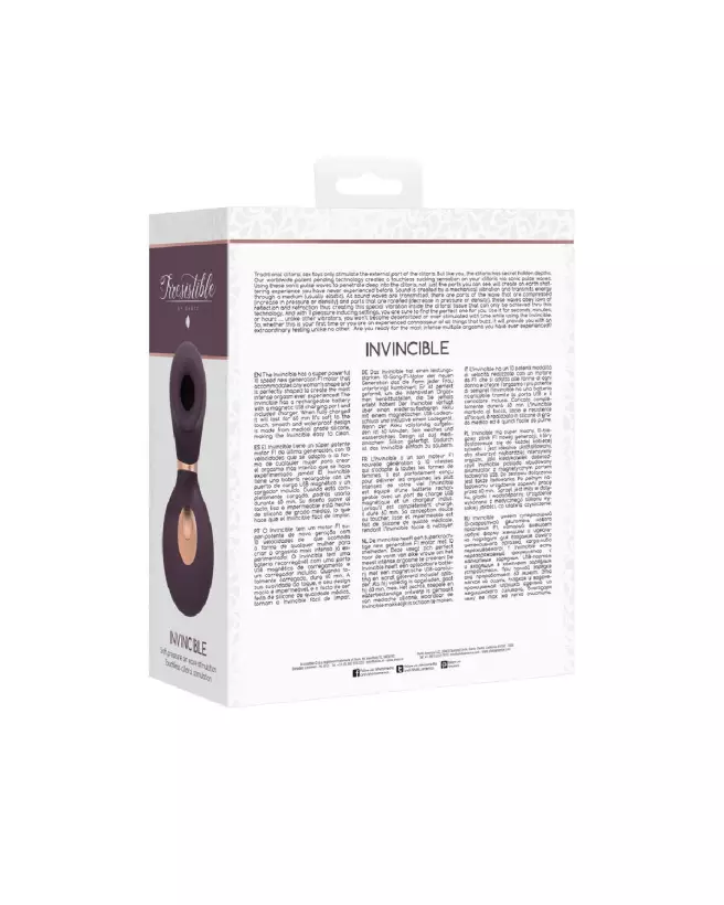 Image du stimulateur clitoridien Invincible Air Pulse Vibrator par Irresistible by Shots-3