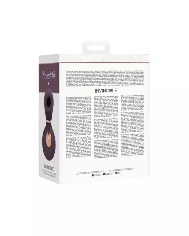 Image du stimulateur clitoridien Invincible Air Pulse Vibrator par Irresistible by Shots-3