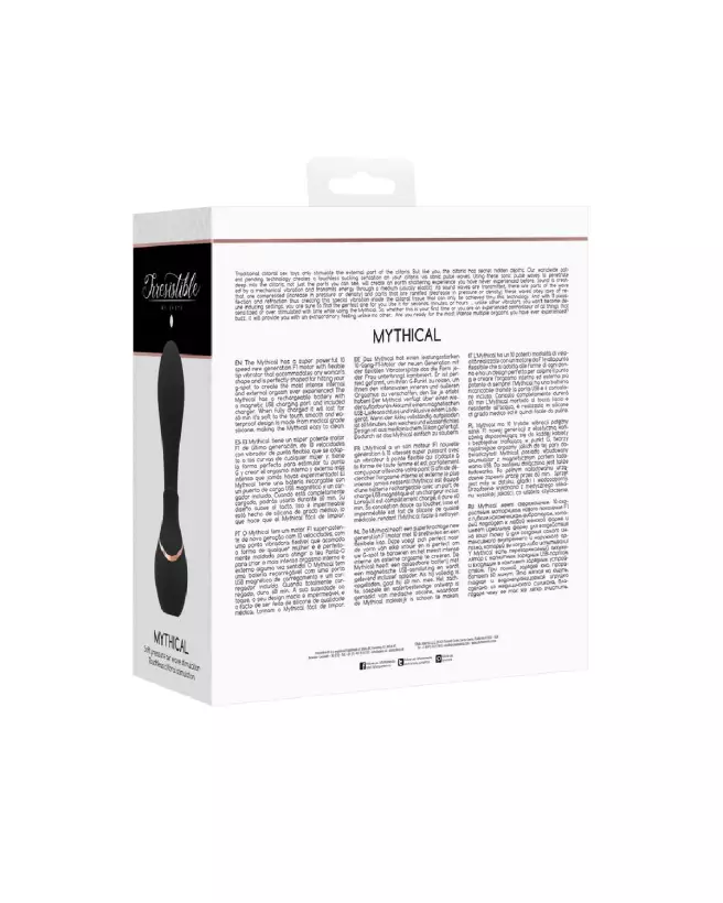 Image du stimulateur clitoridien Mythical Air Pulse Vibrator d'Irresistible by Shots-3