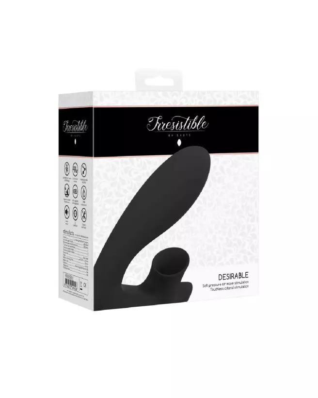 Image du Stimulateur Clitoridien Desirable Air Pulse par Irresistible Shots-2