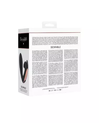 Image du Stimulateur Clitoridien Desirable Air Pulse par Irresistible Shots-3