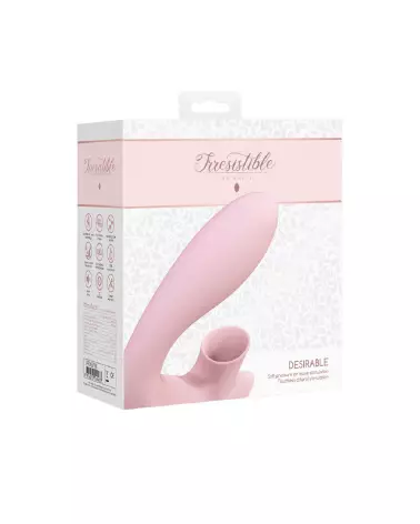 Image du stimulateur clitoridien Desirable Bendable Air Pulse Vibrator par Irresistible by Shots-2
