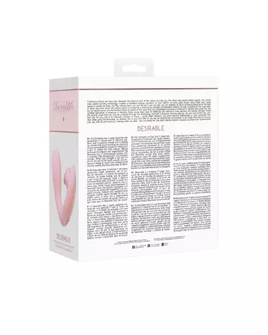Image du stimulateur clitoridien Desirable Bendable Air Pulse Vibrator par Irresistible by Shots-3