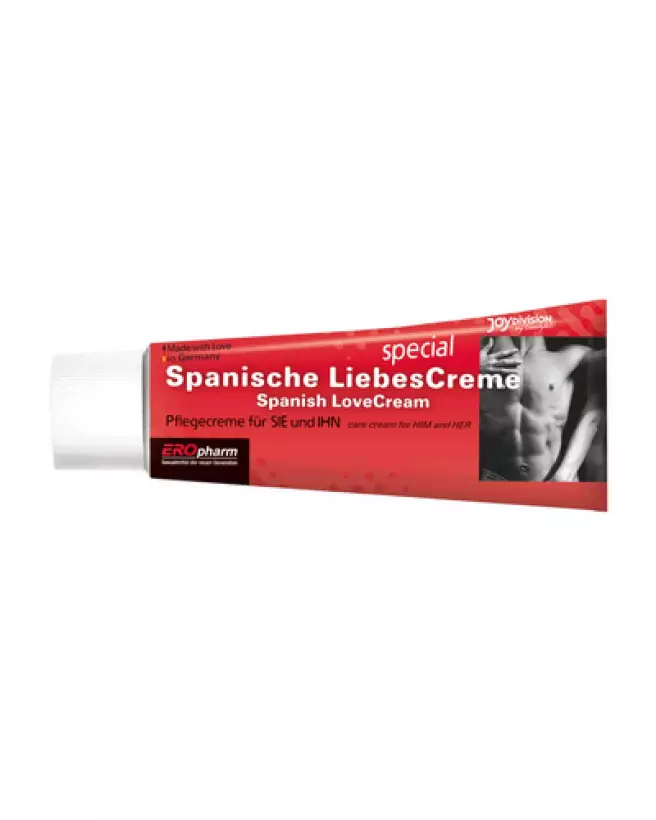 Image de Spanish Love Cream 40ml par Joydivision, crème stimulante pour couple-1