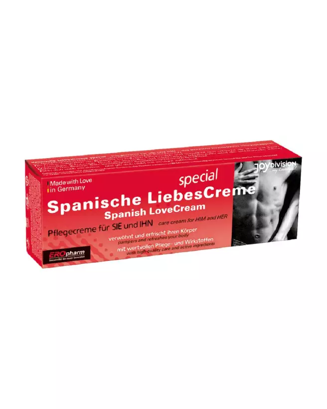 Image de Spanish Love Cream 40ml par Joydivision, crème stimulante pour couple-3