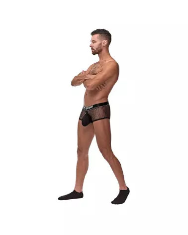 Mini Cock Ring Short Noir Taille L par Male Power - Confort et Style-2
