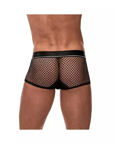 Mini Cock Ring Short Noir Taille L par Male Power - Confort et Style-4