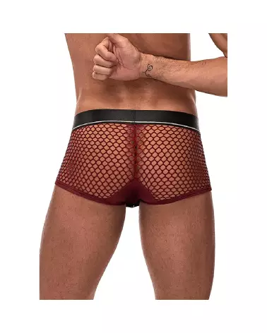 Mini Cock Ring Short Burgundy Taille S par Male Power - Jockstrap Confort et Style-3