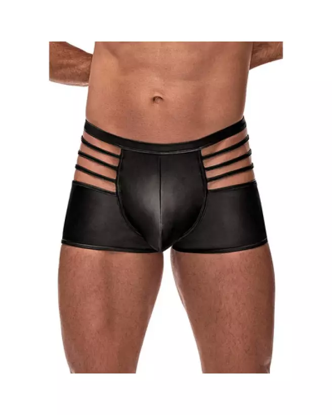 Cage Matte Short Jockstrap XL par Male Power en action - Confort et style optimisés-1