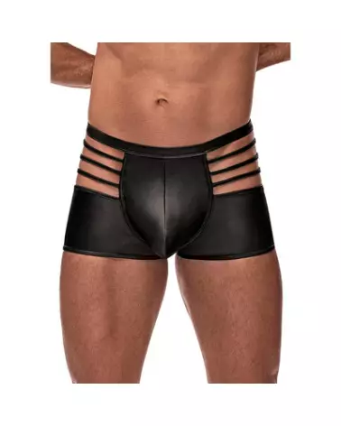 Cage Matte Short Jockstrap XL par Male Power en action - Confort et style optimisés-1