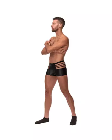 Cage Matte Short Jockstrap XL par Male Power en action - Confort et style optimisés-3