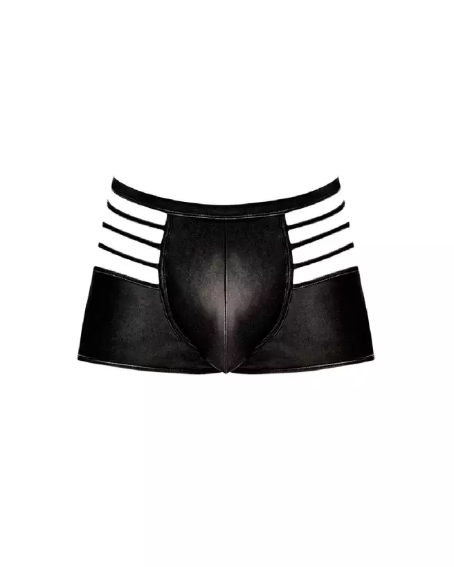 Cage Matte Short Jockstrap XL par Male Power en action - Confort et style optimisés-4
