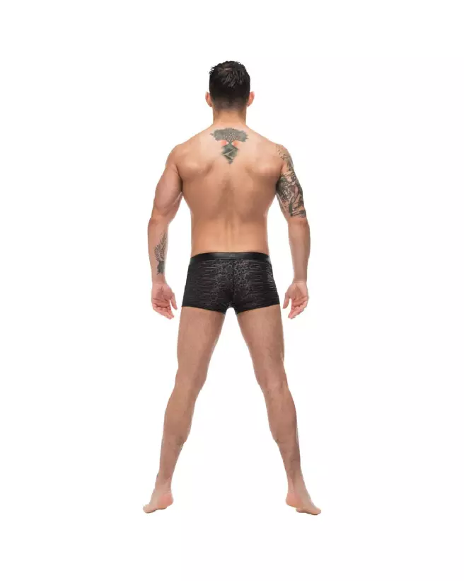 Image du Zip Pouch Short Noir Taille M par Male Power, Jockstrap sportif et élégant-4