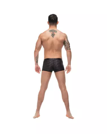 Image du Zip Pouch Short Noir Taille M par Male Power, Jockstrap sportif et élégant-4
