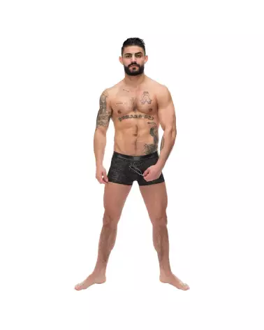 Image du Zip Pouch Short Noir Taille M par Male Power, Jockstrap sportif et élégant-5