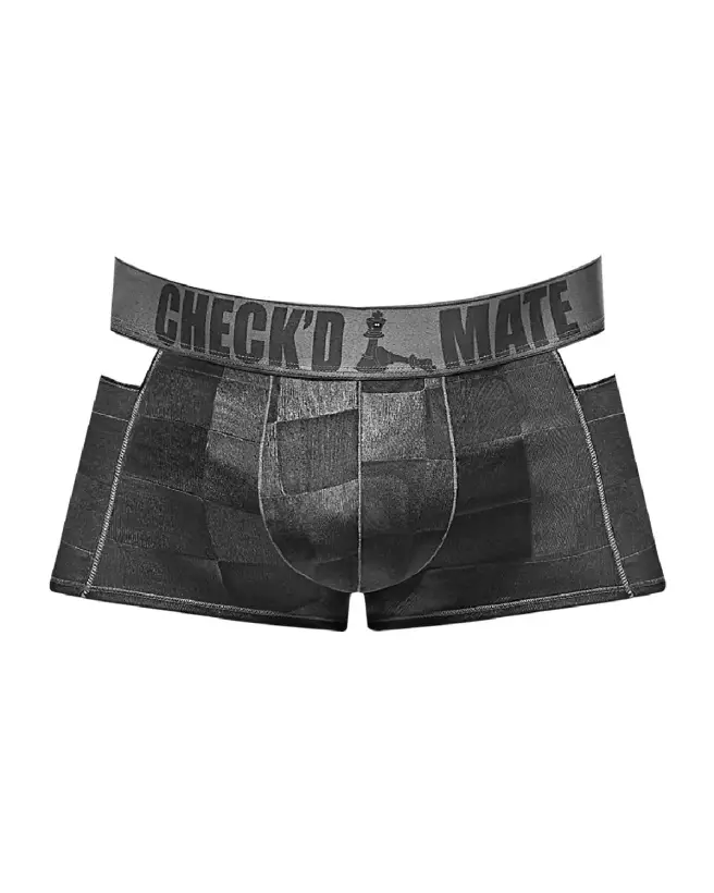 Jockstrap Cutout Shorts Noir Taille S Male Power-4