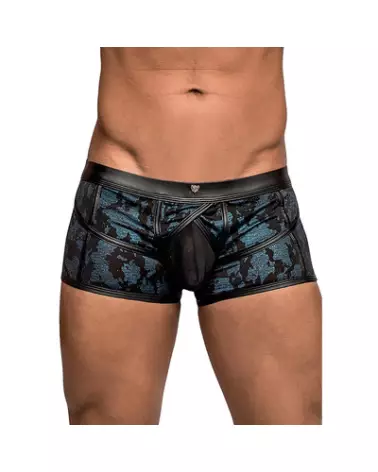 Image Jockstrap Strappy Short Bleu Noir Taille S Male Power-1