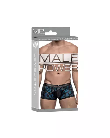Image Jockstrap Strappy Short Bleu Noir Taille S Male Power-2