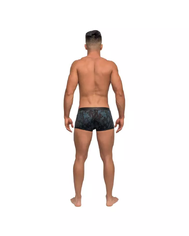 Image Jockstrap Strappy Short Bleu Noir Taille S Male Power-5