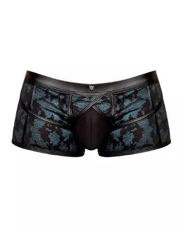 Image Jockstrap Strappy Short Bleu Noir Taille S Male Power-6