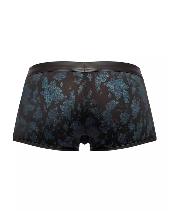 Image Jockstrap Strappy Short Bleu Noir Taille S Male Power-7