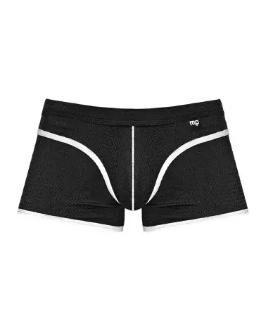 Image Mini Short Noir Taille L Male Power - Jockstrap élégant et confortable-4