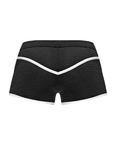 Image Mini Short Noir Taille L Male Power - Jockstrap élégant et confortable-5