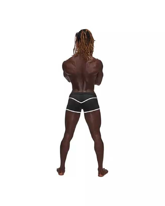 Image Mini Short Noir Taille S Male Power Jockstrap-3