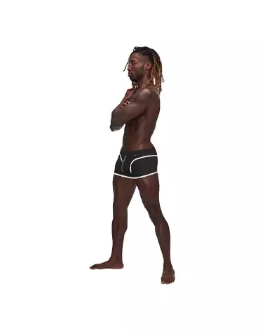 Mini Short XL Noir Male Power Jockstrap Confortable-2
