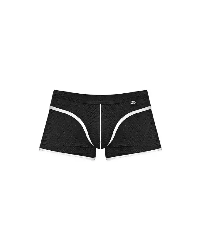Mini Short XL Noir Male Power Jockstrap Confortable-4
