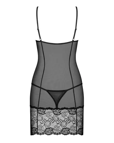 Nuisette Alluria Obsessive noire - Élégance et confort en lingerie fine-6