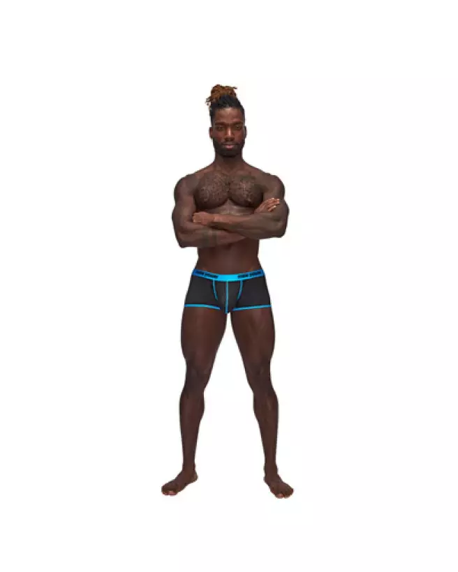 Uplift Mini Short Noir Taille L Male Power Jockstrap-1