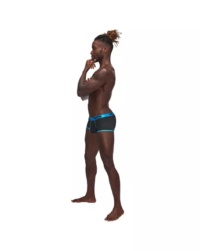 Uplift Mini Short Noir Taille L Male Power Jockstrap-3