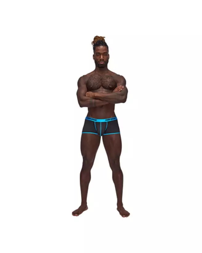 Uplift Mini Short noir Taille S par Male Power, Jockstrap élégant et confortable-1