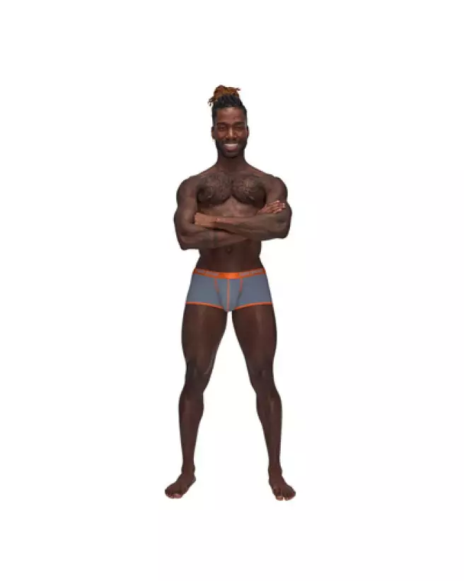 Image Uplift Mini Short Jockstrap Gris Taille L de Male Power-1