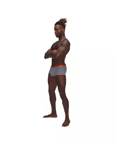 Uplift Mini Short Grey taille M de Male Power - Jockstrap pour homme-3