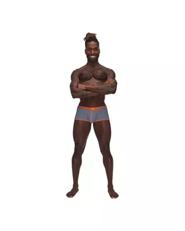 Uplift Mini Short gris taille S de Male Power pour sport et confort-1