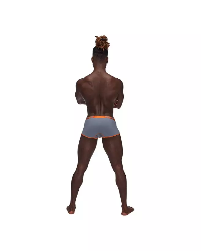 Uplift Mini Short gris taille S de Male Power pour sport et confort-3