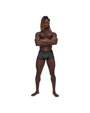 Barely There Mini Short taille L Male Power Jockstrap élégant et confortable-1