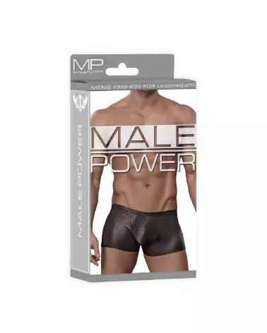 Image Mini Short Jockstrap Noir Taille M Male Power-2