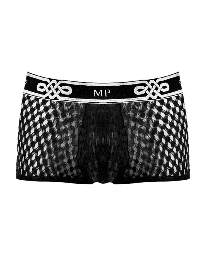 Image du Mini Short Noir Taille S de Male Power, Jockstrap confortable et stylé-5