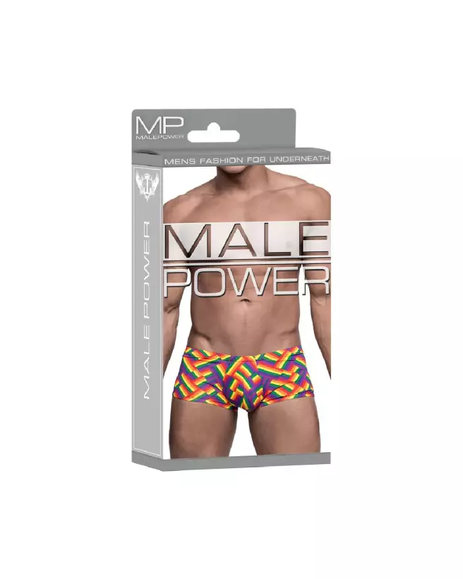 Image du Mini Short Pride Taille M par Male Power, Jockstrap Coloré et Confortable-2