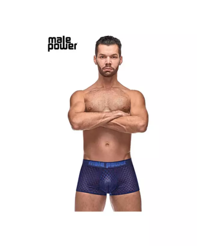 Image du Mini Short Navy Taille S par Male Power, Jockstrap confortable et stylé-1
