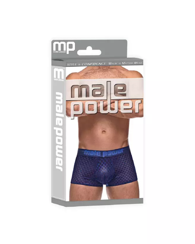 Image du Mini Short Navy Taille S par Male Power, Jockstrap confortable et stylé-2