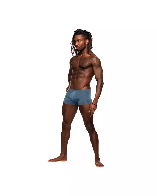 Image Mini Short Bleu Taille M Male Power pour Homme-3