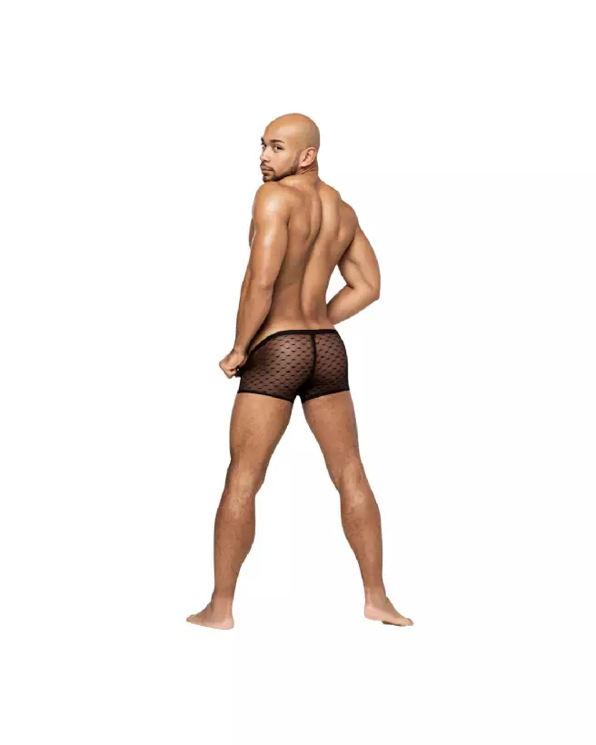 Image Mini Short Noir Taille L Jockstrap Male Power-2