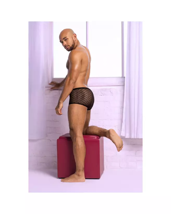 Image Mini Short Noir Taille L Jockstrap Male Power-4