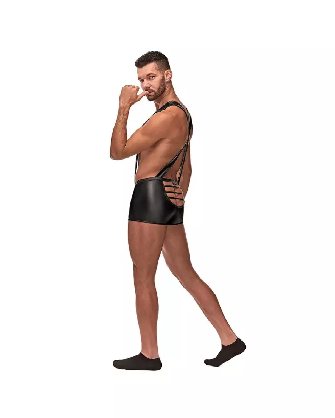 Image du Back Singlet L/XL Noir de Male Power, Jockstrap confortable et stylé-2