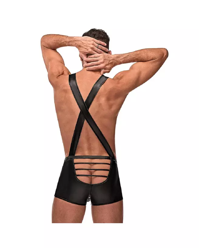 Image du Back Singlet L/XL Noir de Male Power, Jockstrap confortable et stylé-3
